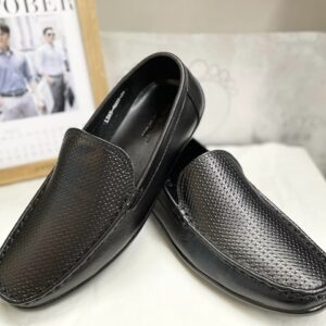 GIÀY MỌI NAM XỎ ĐEN LT85-4802