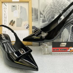 GIÀY CAO GÓT SLINGBACK MŨI NHỌN THANH LỊCH AZ039