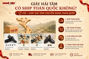 Giày hải tâm có ship toàn quốc không?