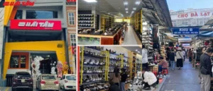 Khu B chợ Đà Lạt – điểm tập trung nhiều shop giày gần chợ Đà Lạt nhất