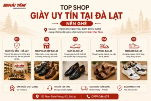 Top Shop Giày Uy Tín Tại Đà Lạt Nên Ghé
