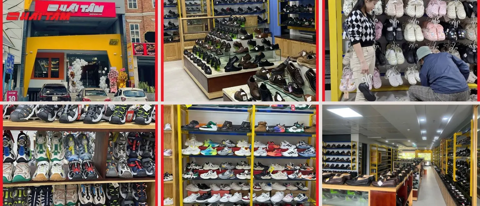 Showroom Giày Hải Tâm – nơi quy tụ đầy đủ các loại giày dép nam, nữ, trẻ em tại Đà Lạt