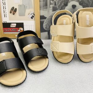 GIÀY SANDAL TRẺ EM QUAI HẬU XÉ DÁN ĐẾ CAO SU CHỐNG TRƠN